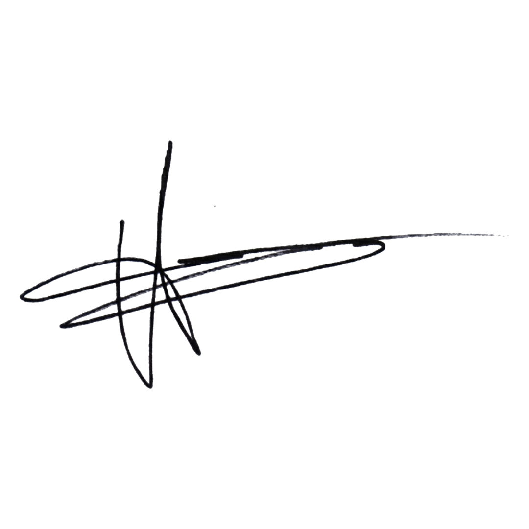 Tanda Tangan drg. Aries